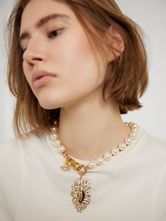 Vivienne Westwood: Calista collar necklace - women_1 | Luisa Via Roma