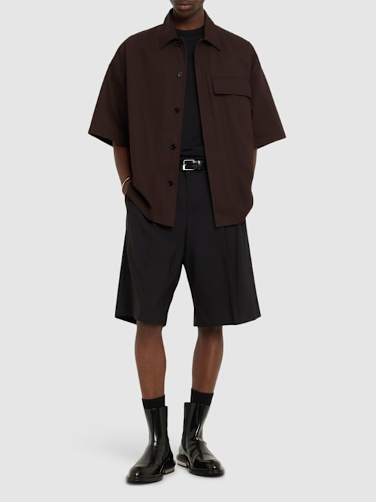 Jil Sander: Cotton shirt - men_1 | Luisa Via Roma