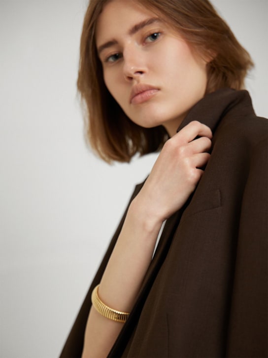 ANINE BING: Bracciale a catena Coil - Oro - women_1 | Luisa Via Roma
