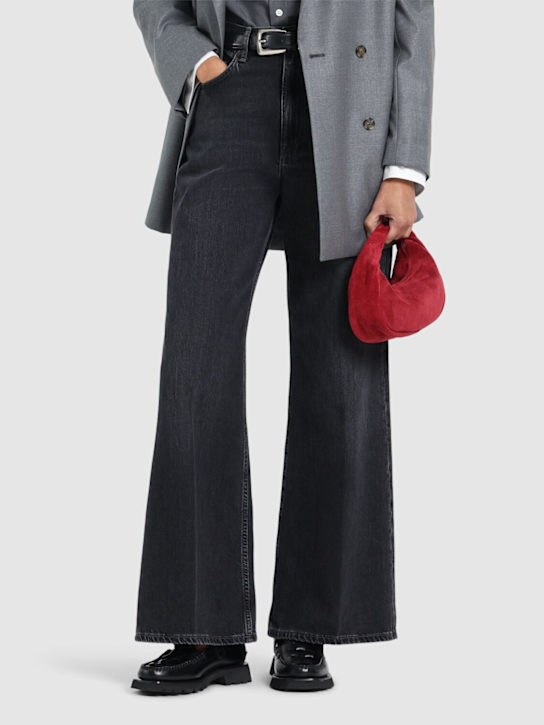 Hereu: 25mm Soller Sport leather loafers - Black - women_1 | Luisa Via Roma