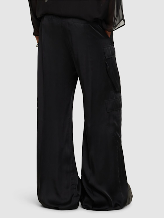 Rick Owens: Cargo belas pants - Black - men_2 | Luisa Via Roma