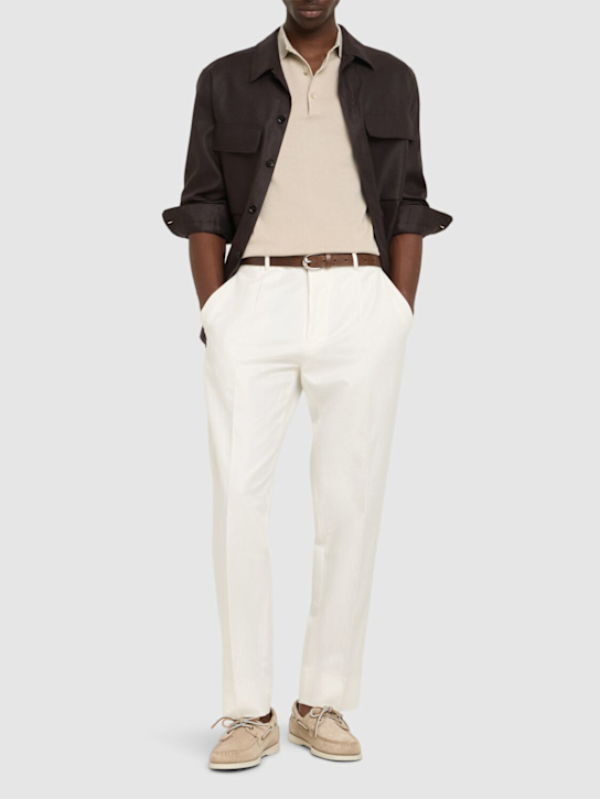 ASPESI: Mod. m040 knit polo - men_1 | Luisa Via Roma