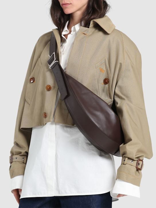 Janessa Leone: Bode adjustable leather tote bag - women_1 | Luisa Via Roma