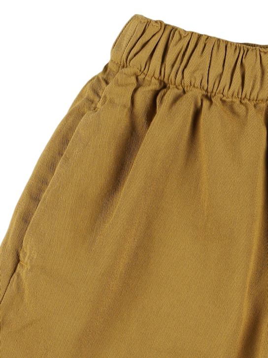 Main Story: Cotton twill shorts - Brown - kids-boys_1 | Luisa Via Roma