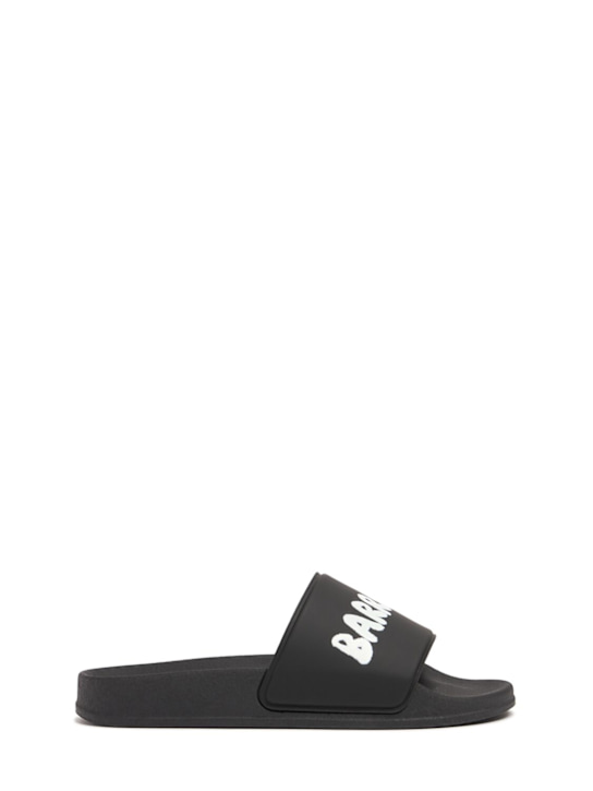 Barrow: Sandali con logo - Nero - kids-girls_0 | Luisa Via Roma