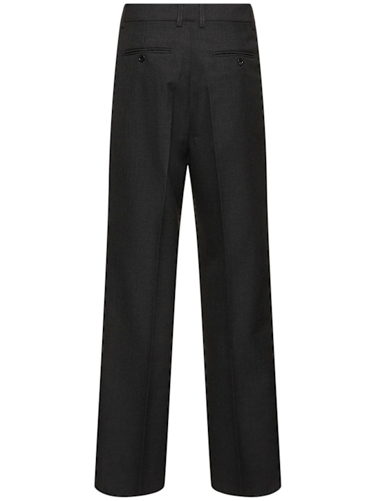 Bally: Wool blend pants - Grey - men_3 | Luisa Via Roma