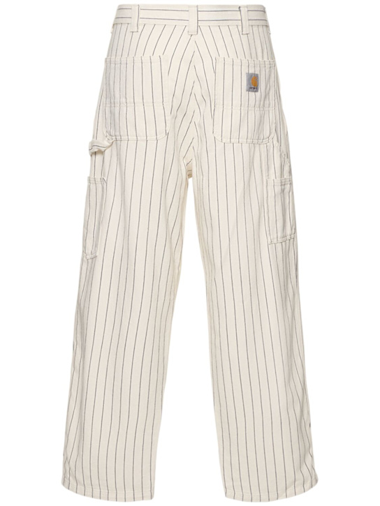 Carhartt WIP: Fountain Twill cotton denim jeans - Dark Navy Rinse - men_3 | Luisa Via Roma