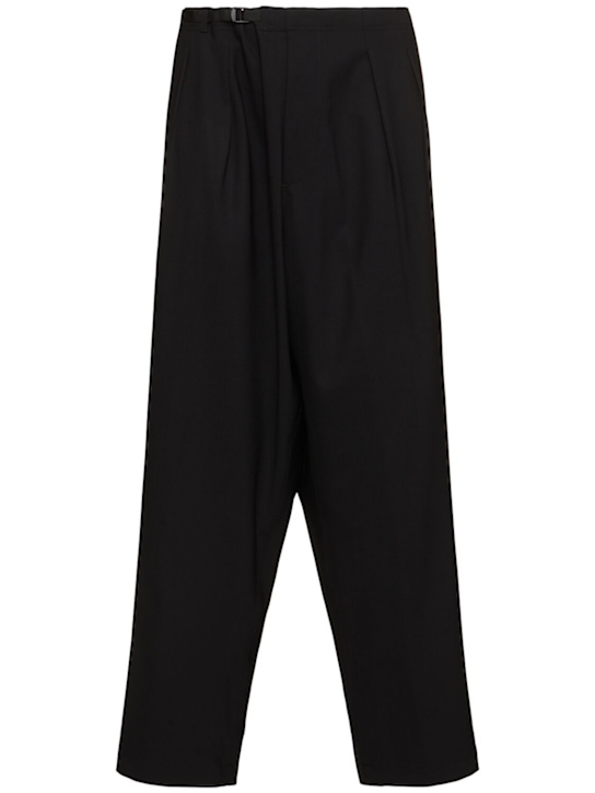 Seven Gauge: Tropical wool blend pants - men_0 | Luisa Via Roma