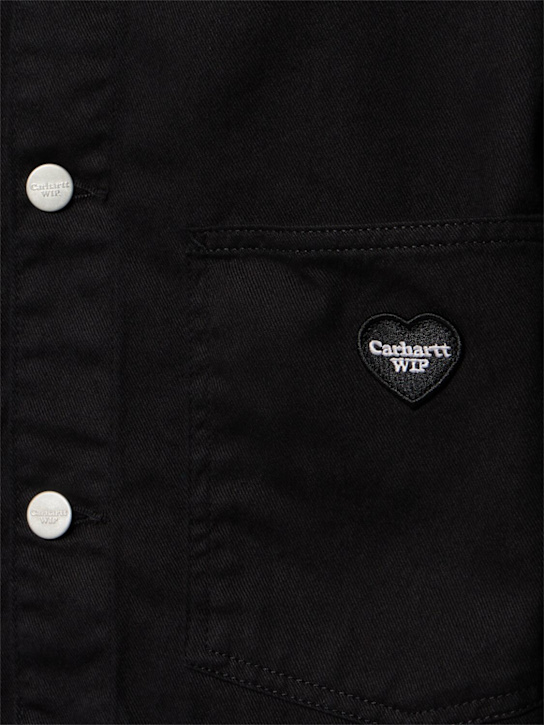 Carhartt WIP: Drewe jacket -  Rinsed Black - women_4 | Luisa Via Roma