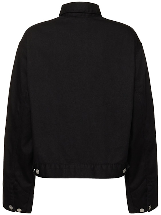 Carhartt WIP: Drewe jacket -  Rinsed Black - women_3 | Luisa Via Roma