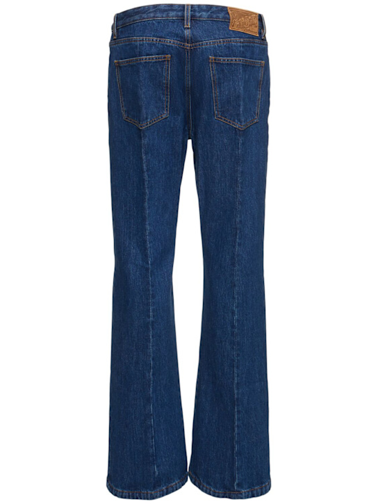 Bally: Cotton denim jeans - Blue - men_3 | Luisa Via Roma