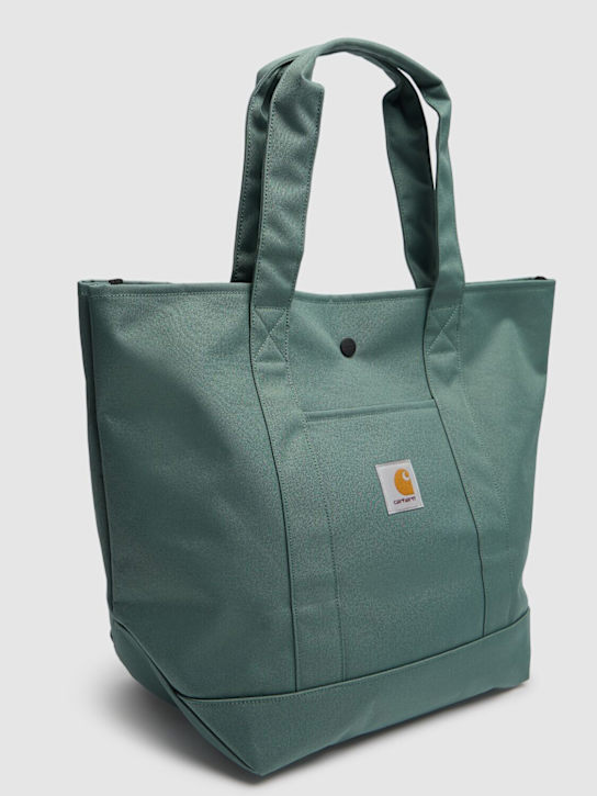 Carhartt WIP: Jacob cotton tote bag - Silver Pine - women_2 | Luisa Via Roma