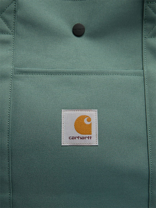 Carhartt WIP: Jacob cotton tote bag - Silver Pine - women_3 | Luisa Via Roma