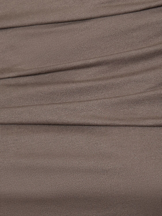 Lola draped viscose jersey top - Rick Owens - Women  | Luisaviaroma