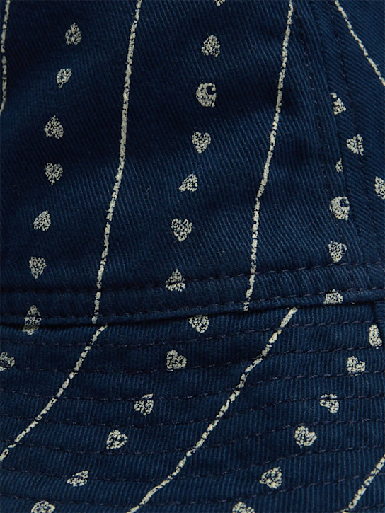 Carhartt WIP: Drewe bucket hat - Heart C Pinstri - women_3 | Luisa Via Roma