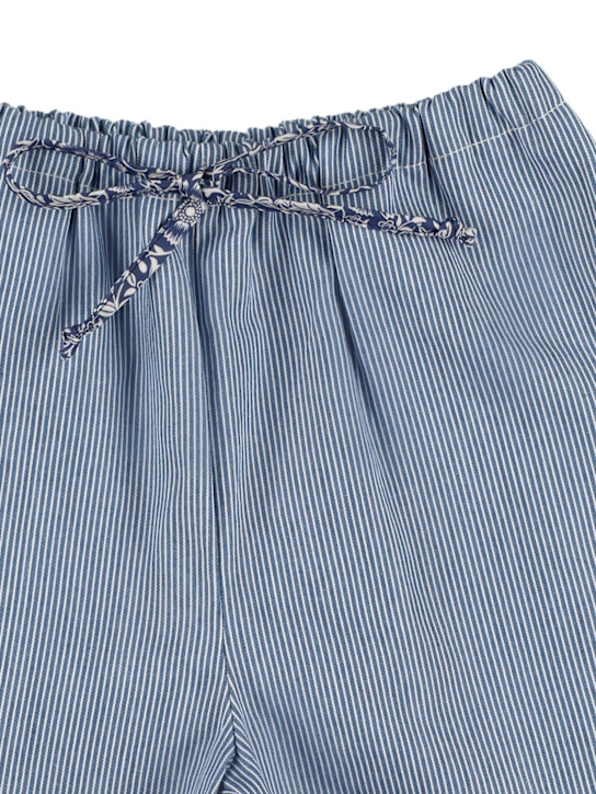 Babe & Tess: Shorts in cotone - Blu - kids-girls_1 | Luisa Via Roma