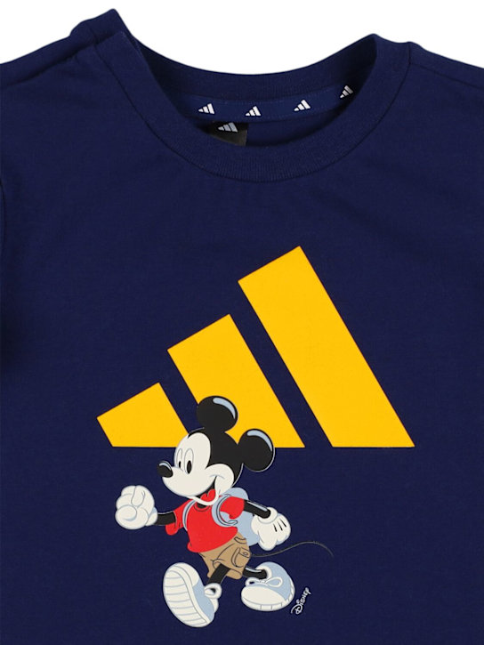 adidas Originals: Printed jersey t-shirt & shorts - kids-boys_1 | Luisa Via Roma