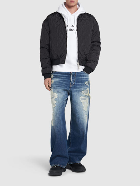 Dsquared2: Loose jeans - men_1 | Luisa Via Roma