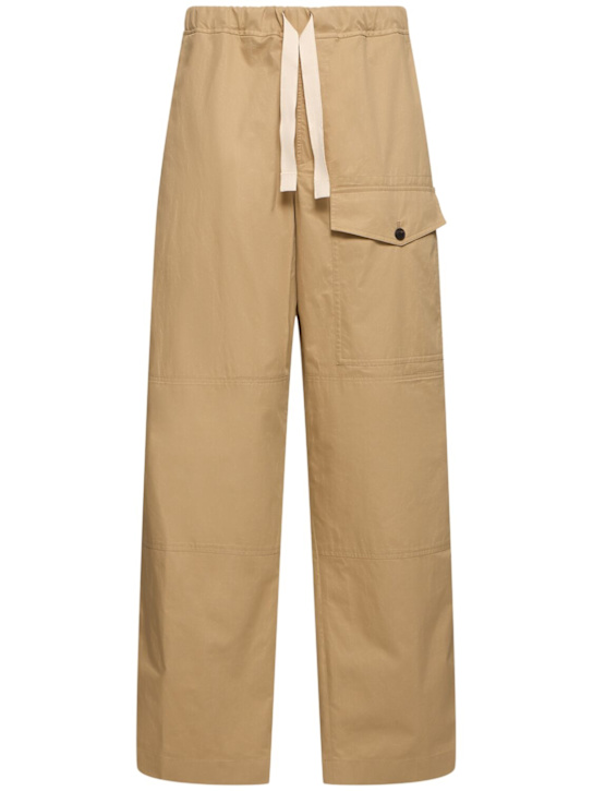 Dries Van Noten: Pantaloni cargo Pannoch - Beige - men_0 | Luisa Via Roma
