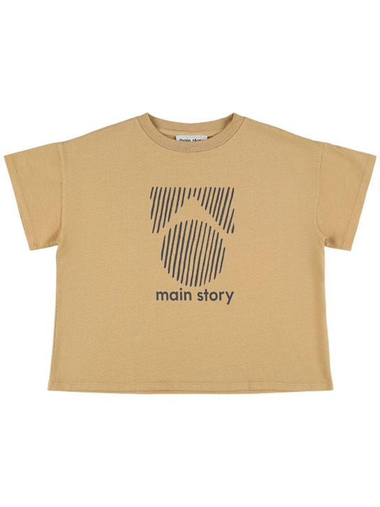 Main Story: T-shirt in jersey di cotone stampato - kids-girls_0 | Luisa Via Roma