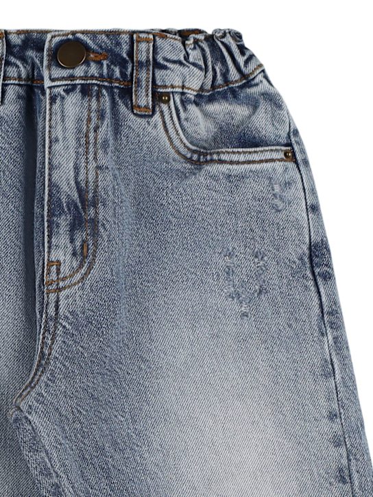 Main Story: Stretch cotton denim jeans - Light Blue - kids-boys_1 | Luisa Via Roma