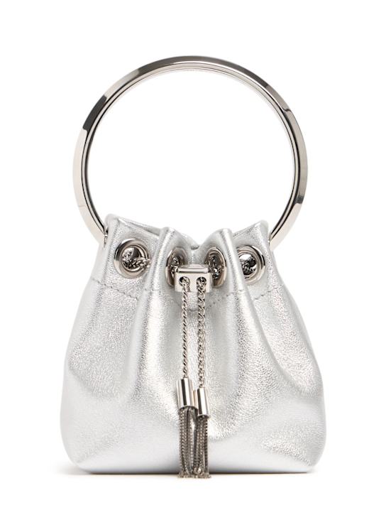 Jimmy Choo: Micro Bon Bon top handle bag - women_0 | Luisa Via Roma