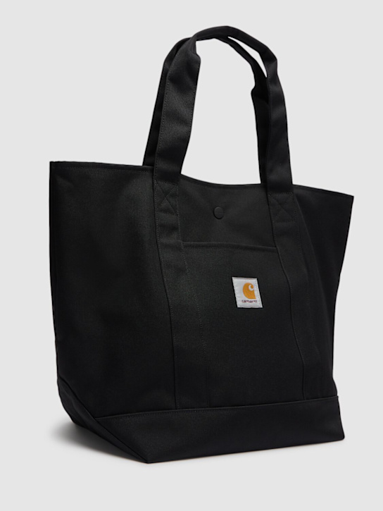 Carhartt WIP: Jacob cotton tote bag - Black - women_2 | Luisa Via Roma