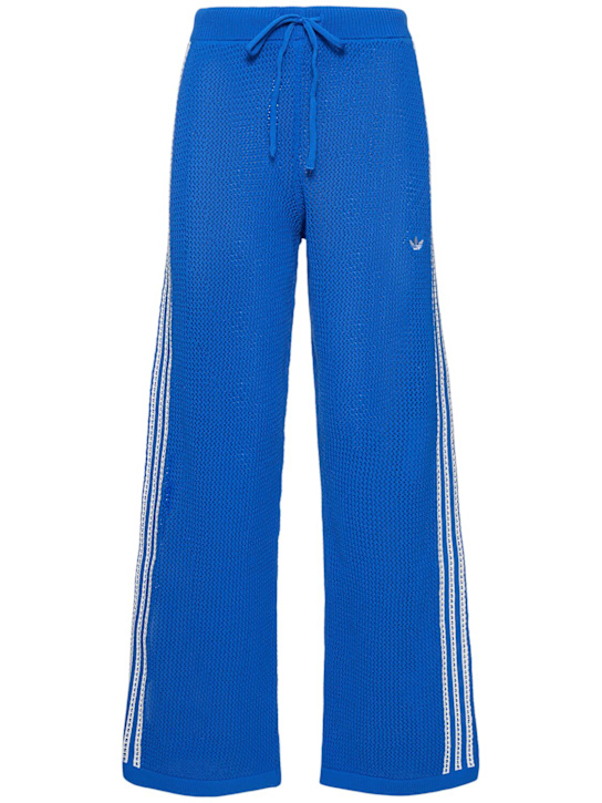 adidas Originals: Crochet track pants - women_0 | Luisa Via Roma
