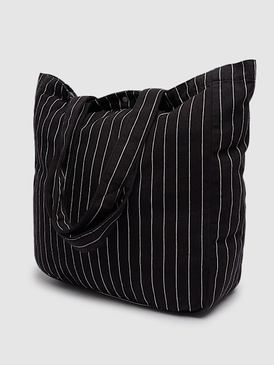 Carhartt WIP: Hendry cotton tote bag - Black - women_4 | Luisa Via Roma