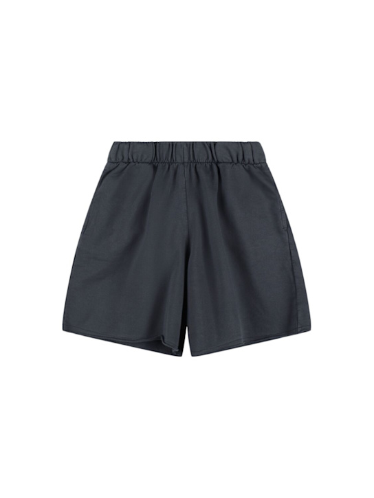 Main Story: Cotton sweat shorts - Dark Grey - kids-boys_0 | Luisa Via Roma