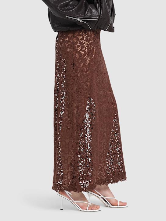 Studio Amelia: 90mm Wishbone leather sandals - White - women_1 | Luisa Via Roma