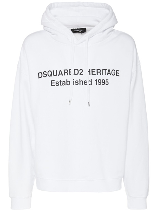 Dsquared2: Relax fit hoodie - men_0 | Luisa Via Roma