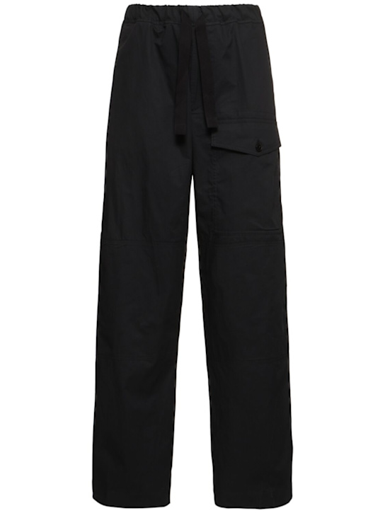 Dries Van Noten: Pannoch cargo pants - Black - men_0 | Luisa Via Roma
