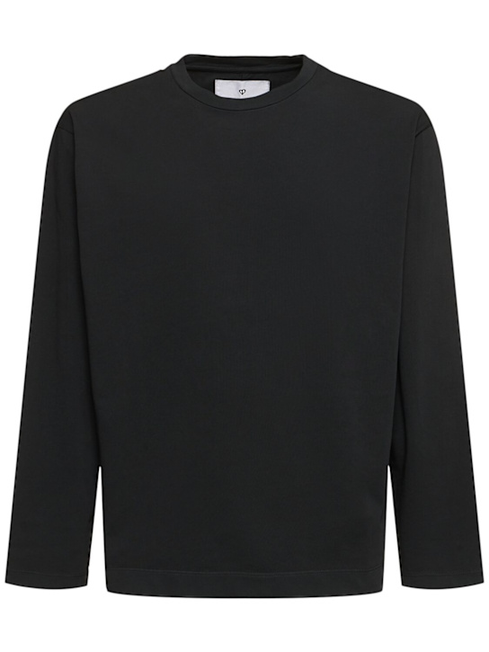 Seven Gauge: ヘビージャージー長袖Tシャツ - men_0 | Luisa Via Roma