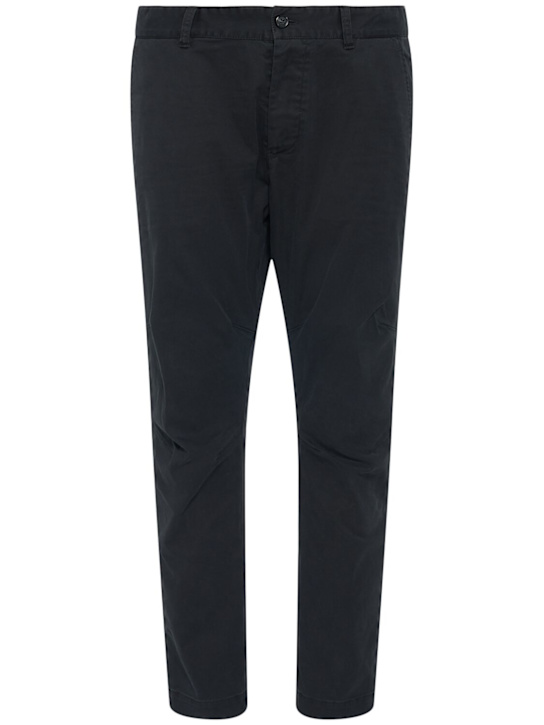 Dsquared2: Sexy chino pants - Black - men_0 | Luisa Via Roma
