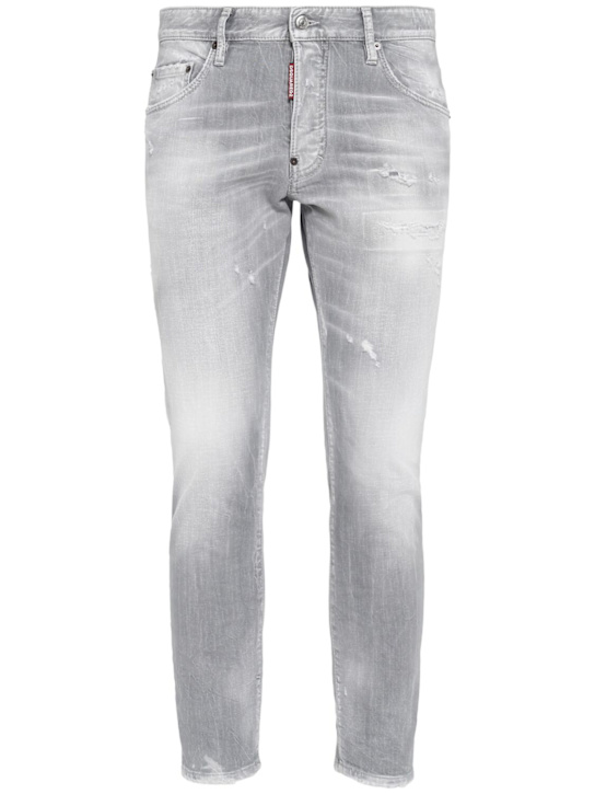 Dsquared2: Skater jeans - Grey - men_0 | Luisa Via Roma