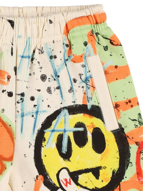 Barrow: Printed cotton sweat shorts - kids-boys_1 | Luisa Via Roma
