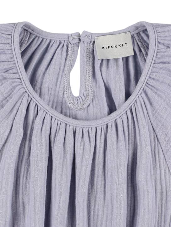 Mipounet: コットンモスリン カットアウトドレス - kids-girls_1 | Luisa Via Roma