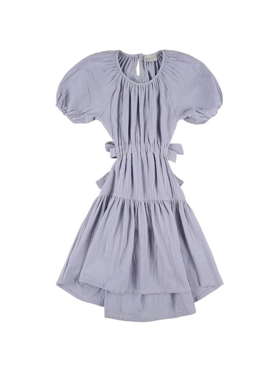 Mipounet: コットンモスリン カットアウトドレス - kids-girls_0 | Luisa Via Roma