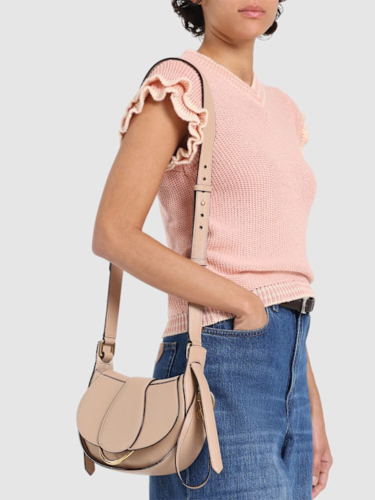 Chloé: Small Chloe Ride leather shoulder bag - women_1 | Luisa Via Roma