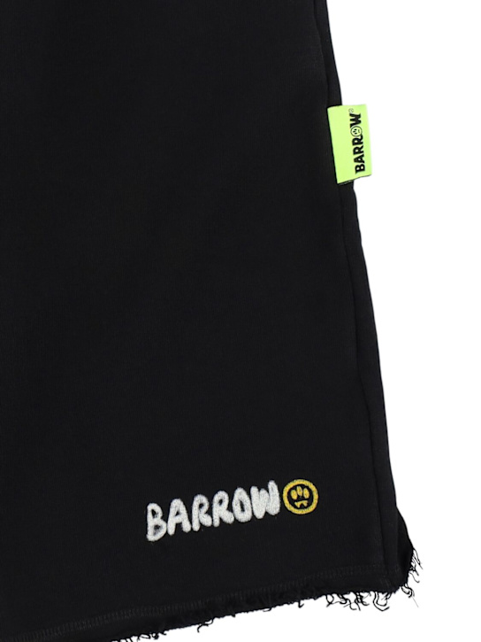 Barrow: Cotton sweat shorts - kids-boys_1 | Luisa Via Roma
