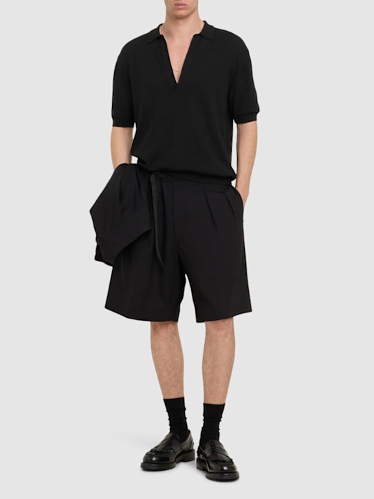 Seven Gauge: 半袖コットンポロシャツ - men_1 | Luisa Via Roma