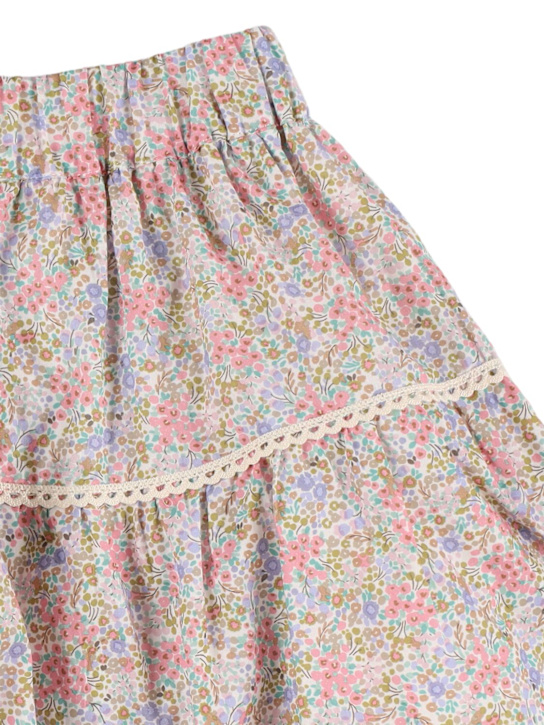 Mipounet: Gonna in voile di cotone stampato - kids-girls_1 | Luisa Via Roma