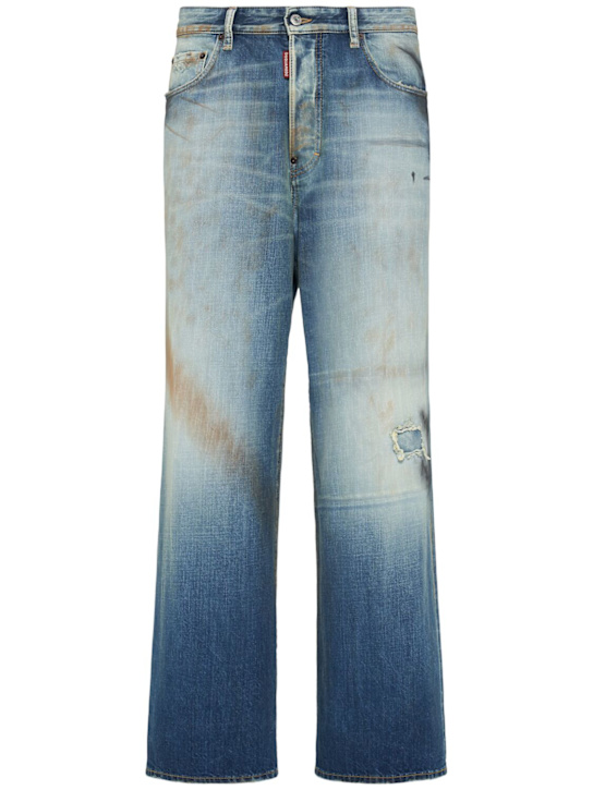 Dsquared2: Lockere Jeans - Dunkelblau - men_0 | Luisa Via Roma
