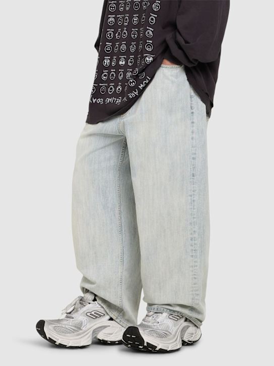 Balenciaga: 10XL mesh sneakers - White/Black - men_1 | Luisa Via Roma