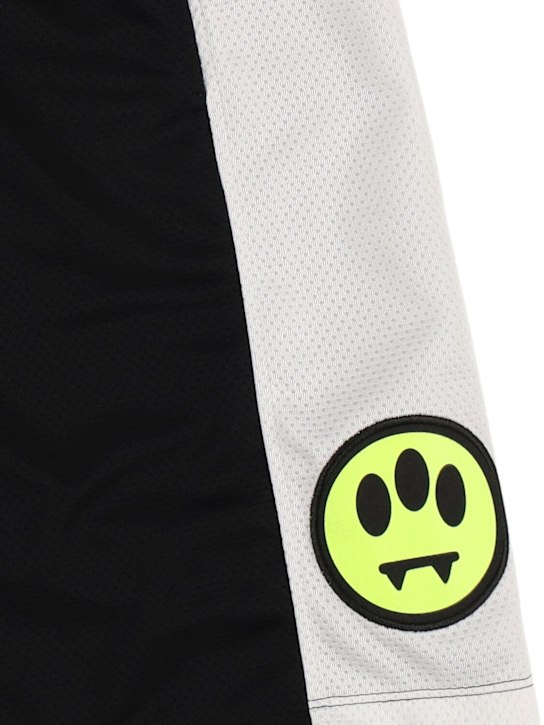 Barrow: メッシュスウェットショットパンツ - kids-boys_1 | Luisa Via Roma