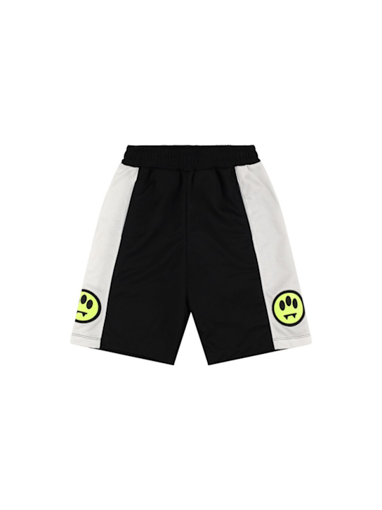 Barrow: メッシュスウェットショットパンツ - kids-boys_0 | Luisa Via Roma