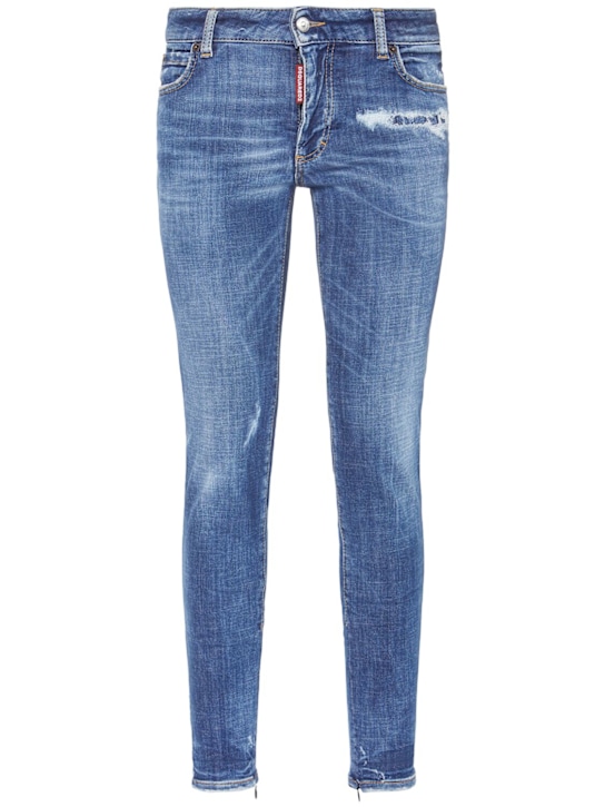 Dsquared2: Jeans de denim - Azul - women_0 | Luisa Via Roma
