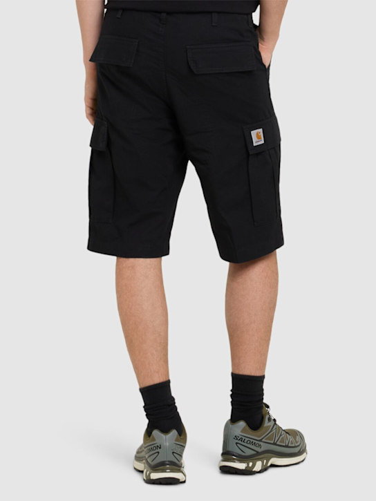 Carhartt WIP: Cargoshorts „Columbia Regular“ - Schwarz - men_2 | Luisa Via Roma