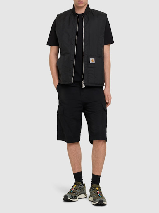 Carhartt WIP: Cargoshorts „Columbia Regular“ - Schwarz - men_1 | Luisa Via Roma